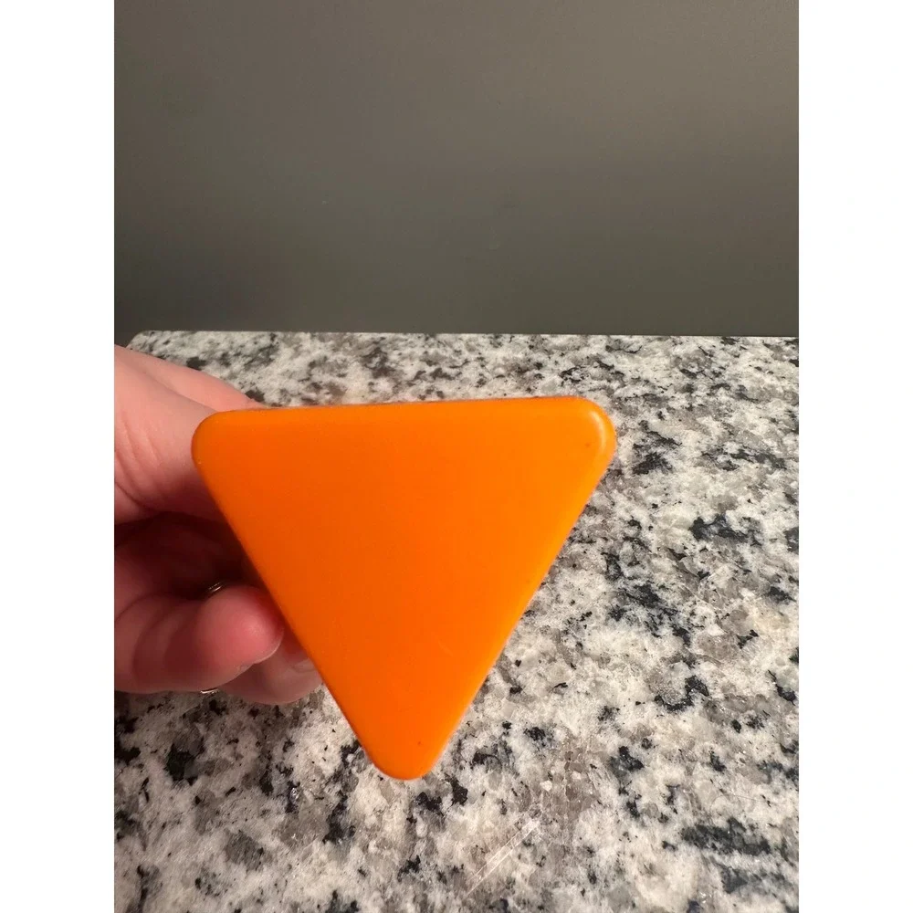 Bright Orange Traffic Cone Shape toy Small Item‎